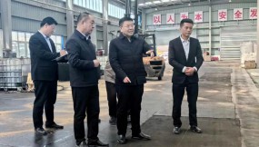  王月成在皋蘭公司、生資公司調(diào)研